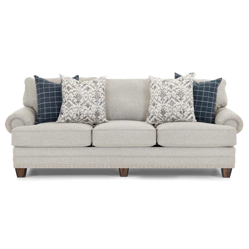 Canora Grey Fidler 101.5" Recessed Arms Sofa Wayfair